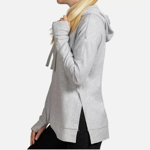 ACTIVE LIFE Gray Long Sleeved Hooded Sweatshirt - Picture 2 of 7